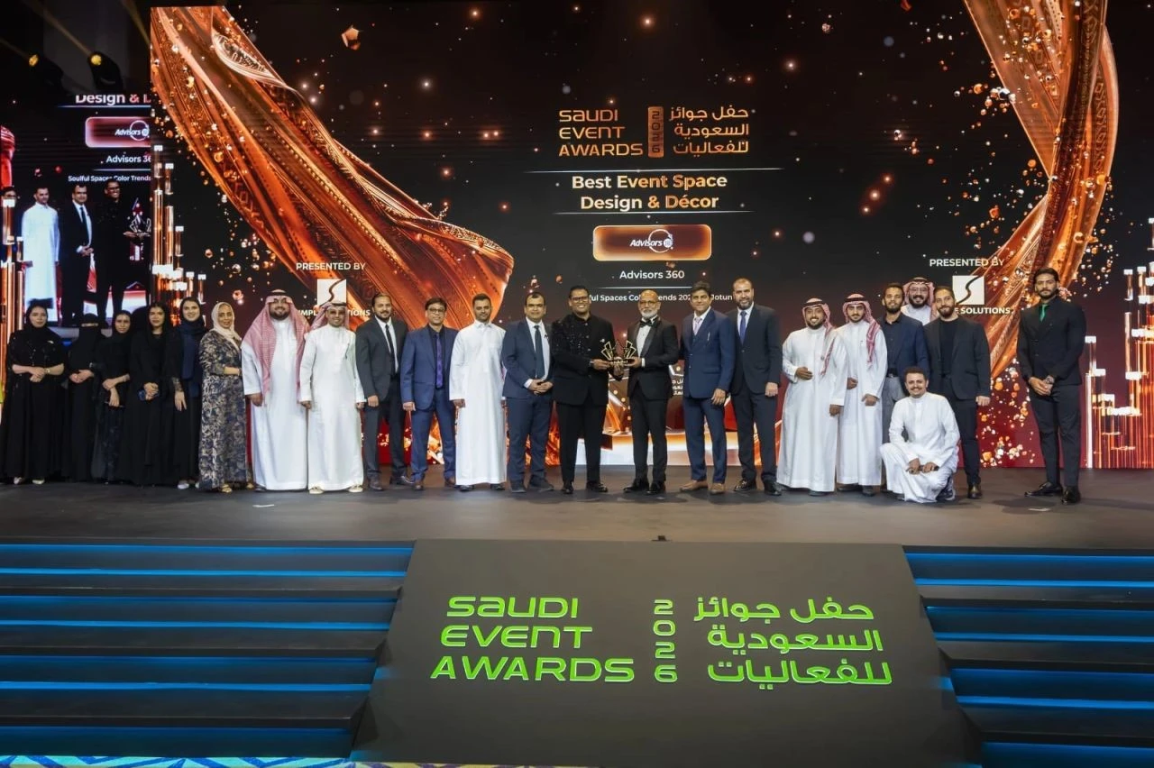 Advisors 360 Wins Best Event Space Design and Décor at Saudi Event Awards 2026